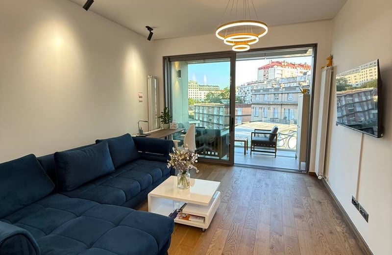 Аренда светлой 2-комнатной квартиры, 52 м², Белград, Сербия